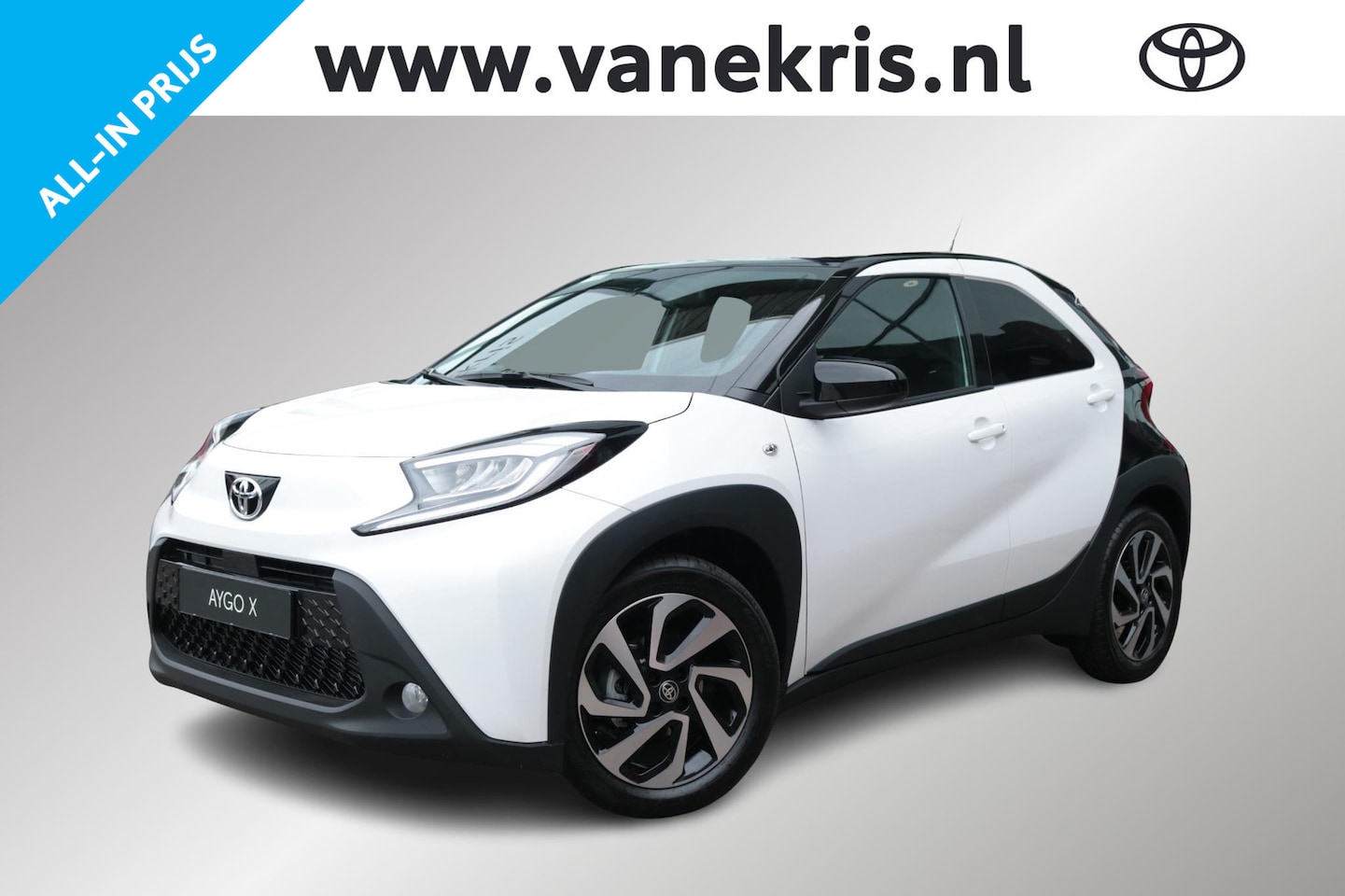 Toyota Aygo X - 1.0 VVT-i MT Pulse 1.0 VVT-i MT Pulse, Apple carplay, Android auto, Nieuw, Snel leverbaar! - AutoWereld.nl