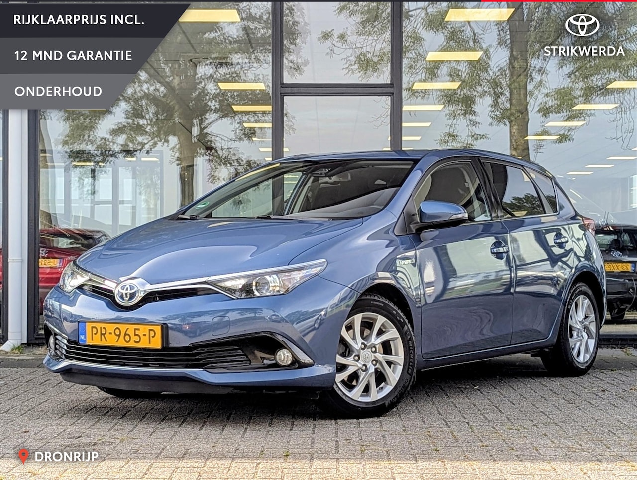 Toyota Auris - 1.8 Hybrid Dynamic Go | Afn. trekhaak | Cruise Control | Keyless | Climate Control | Camer - AutoWereld.nl