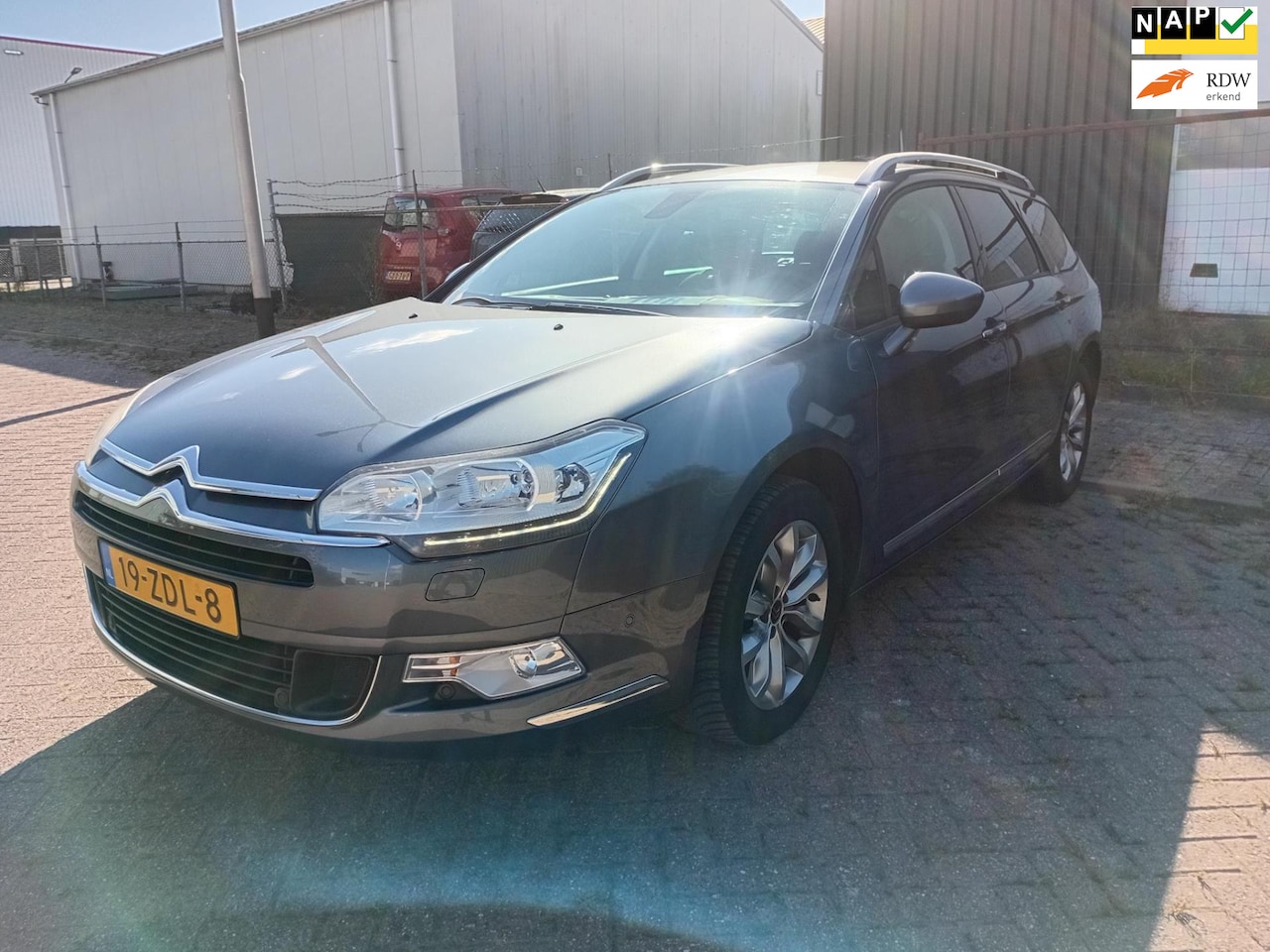 Citroën C5 Tourer - 1.6i THP Business Cruise Clima Navi LED Navi PDC voor achter 1e eigenaar Afn. Trekhaak - AutoWereld.nl