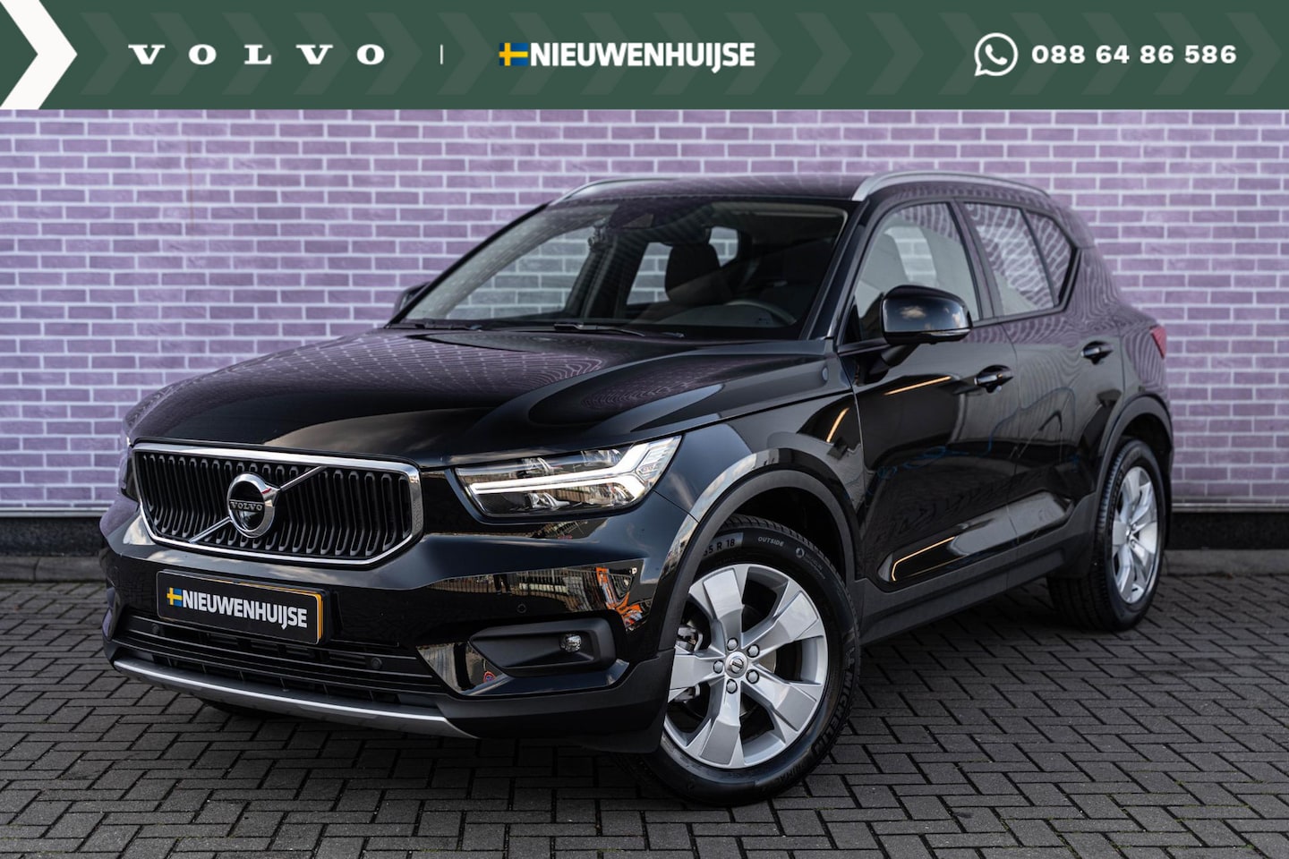Volvo XC40 - T3 Aut. Business Pro | Trekhaak | Elektr. stoelverstelling | 360º Camera | Stoel-/stuurver - AutoWereld.nl