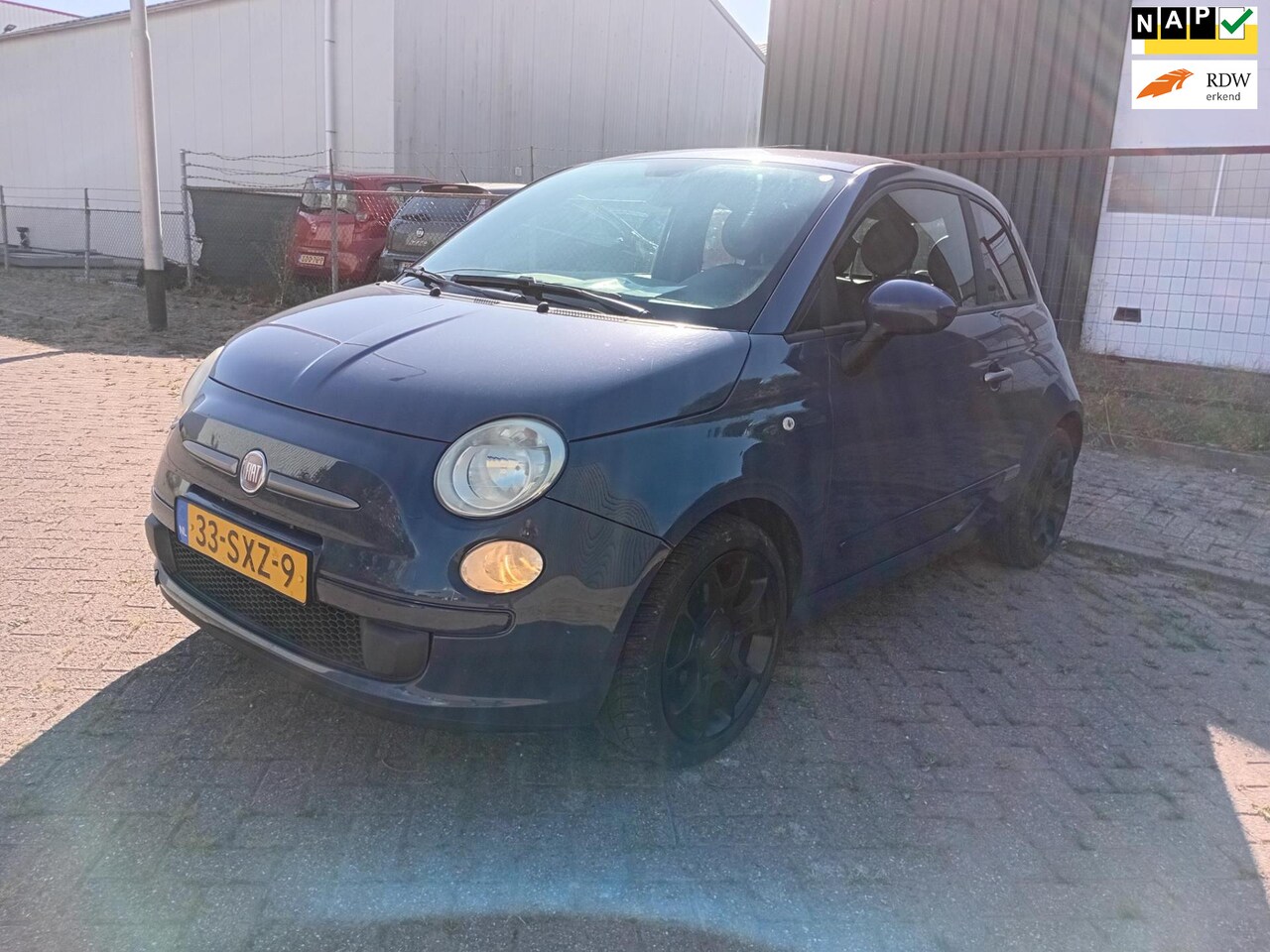 Fiat 500 - 0.9i TwinAir Plus 164dkm NAP Airco Half Leder Bleutooth Multifunctioneel stuur City Steeri - AutoWereld.nl