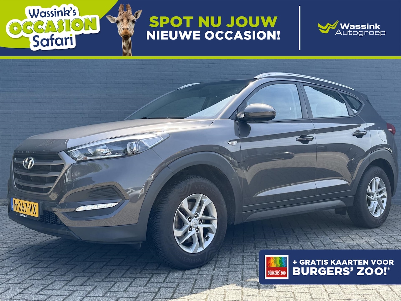 Hyundai Tucson - 1.6 GDi 132pk Comfort | Navigatie I Trekhaak | Safari Actie - AutoWereld.nl