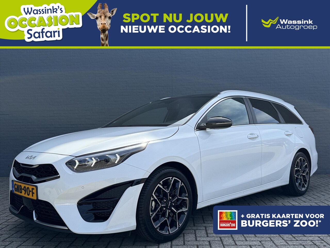 Kia Cee'd Sportswagon - Ceed Sw 1.5 T-GDi 140pk GT-Line | Glazen schuif-/kanteldak | Gt line Interieur | Stoel & S - AutoWereld.nl