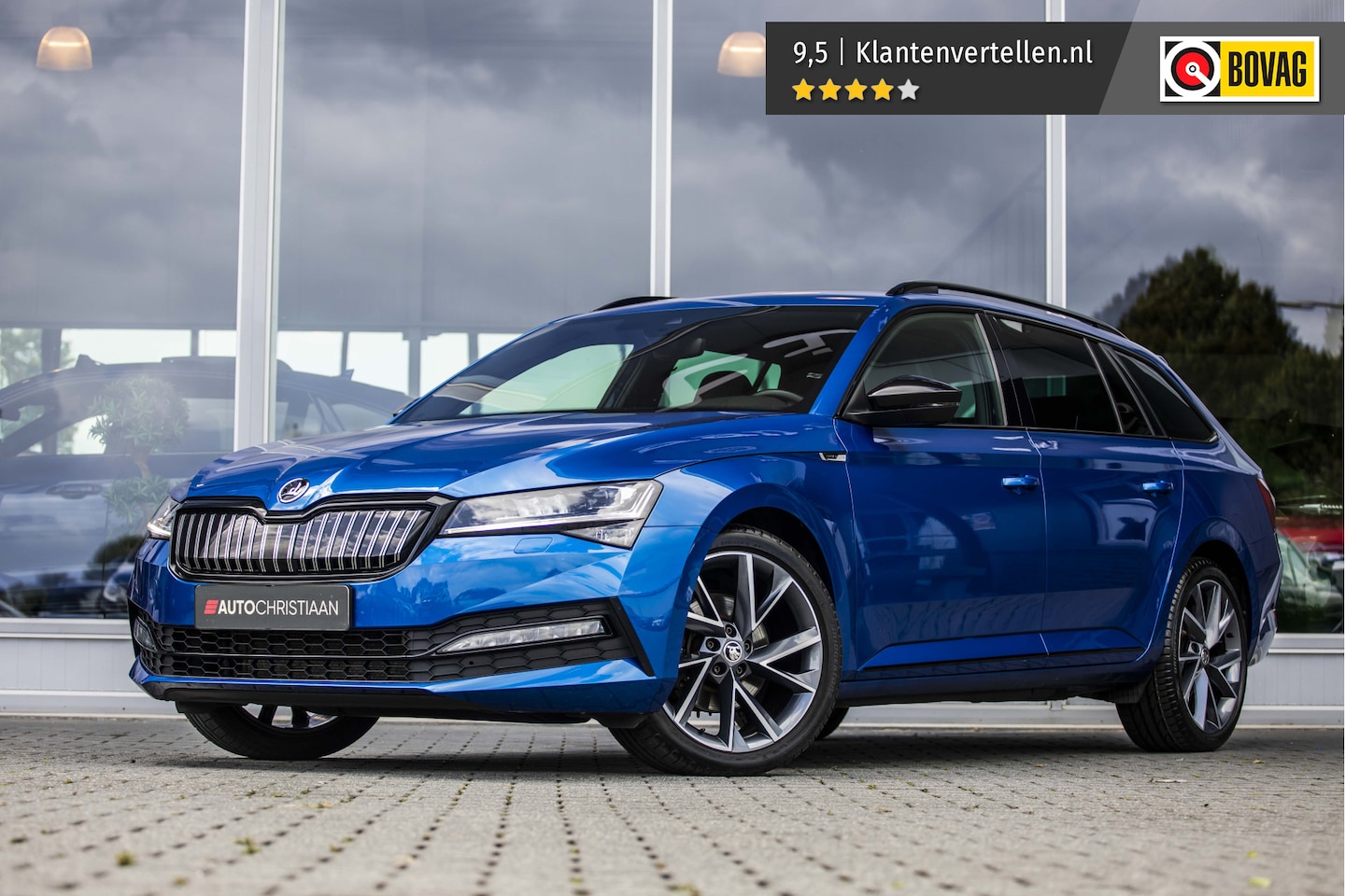 Skoda Superb Combi - 1.4 TSI iV Sportline | Memory | 19" | Trekhaak - AutoWereld.nl