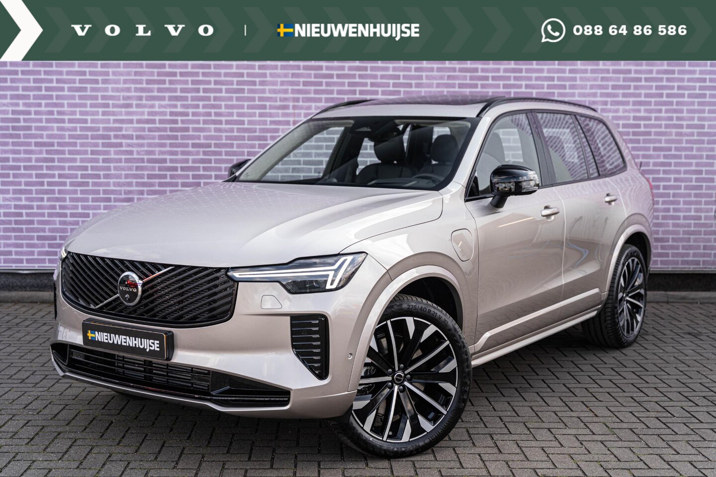 Volvo XC90 - 2.0 T8 Plug-in hybrid AWD Ultra Dark | Luchtvering | Massagestoelen | Stoelventilatie | Tr - AutoWereld.nl