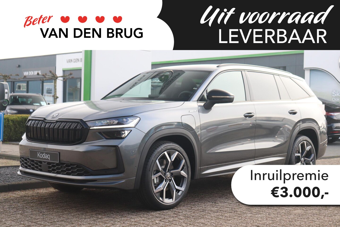 Skoda Kodiaq - Sportline Business 1.5 TSI PHEV | Trekhaak | Panoramadak | Head Up | Adaptieve Cruise Cont - AutoWereld.nl