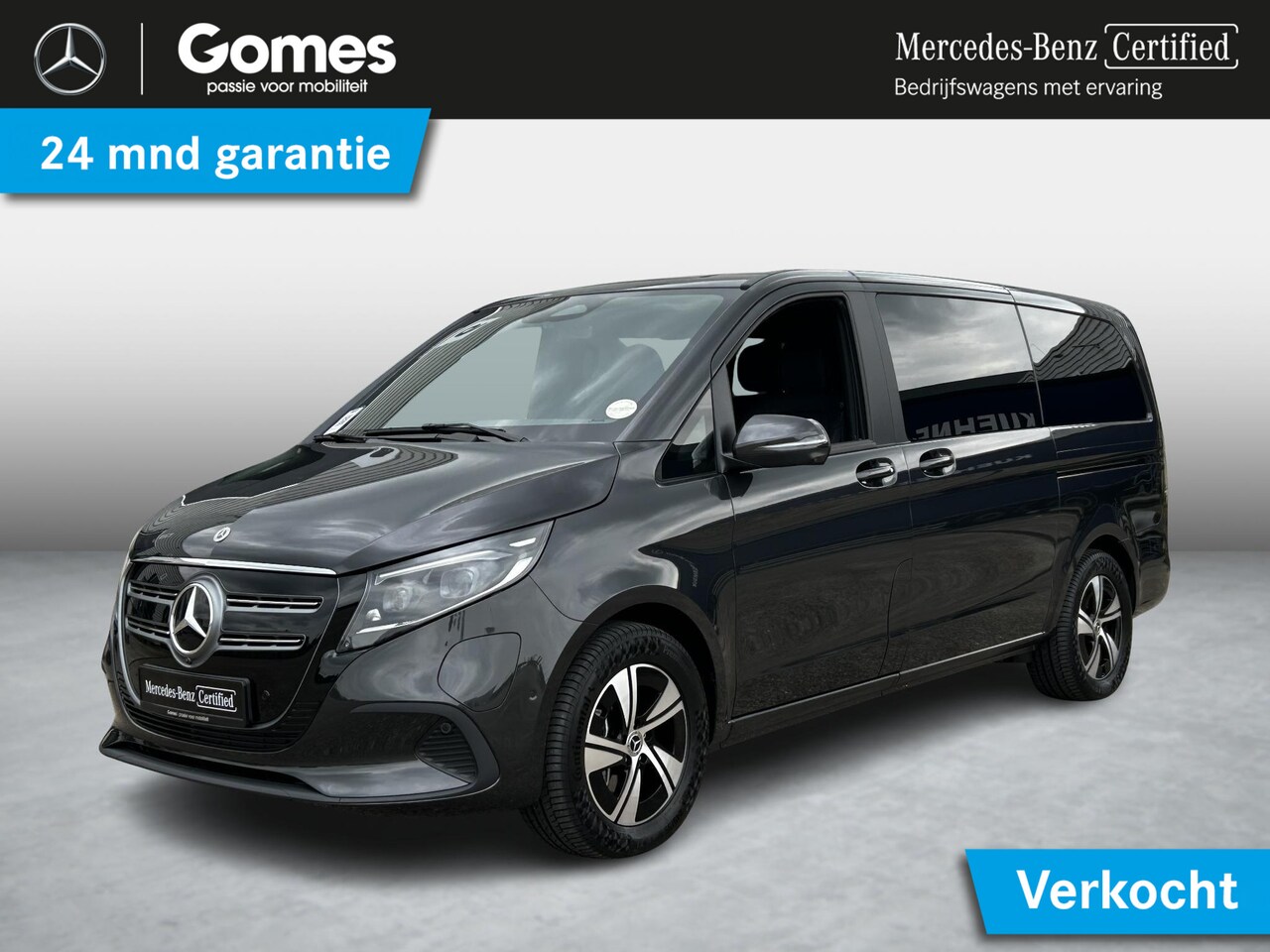 Mercedes-Benz EQV - 300 L2 90 kWh 7 pers | Elektrische schuifdeuren | Cruise Control | - AutoWereld.nl