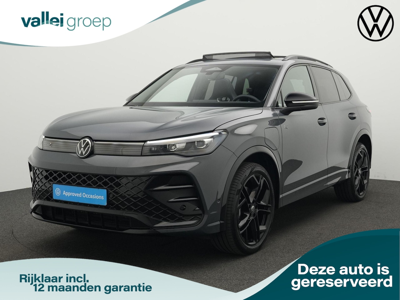Volkswagen Tiguan - 1.5 eHybrid 272 pk DSG R-Line Edition | Panoramadak | Trekhaak | Geheugen-/massagestoel | - AutoWereld.nl