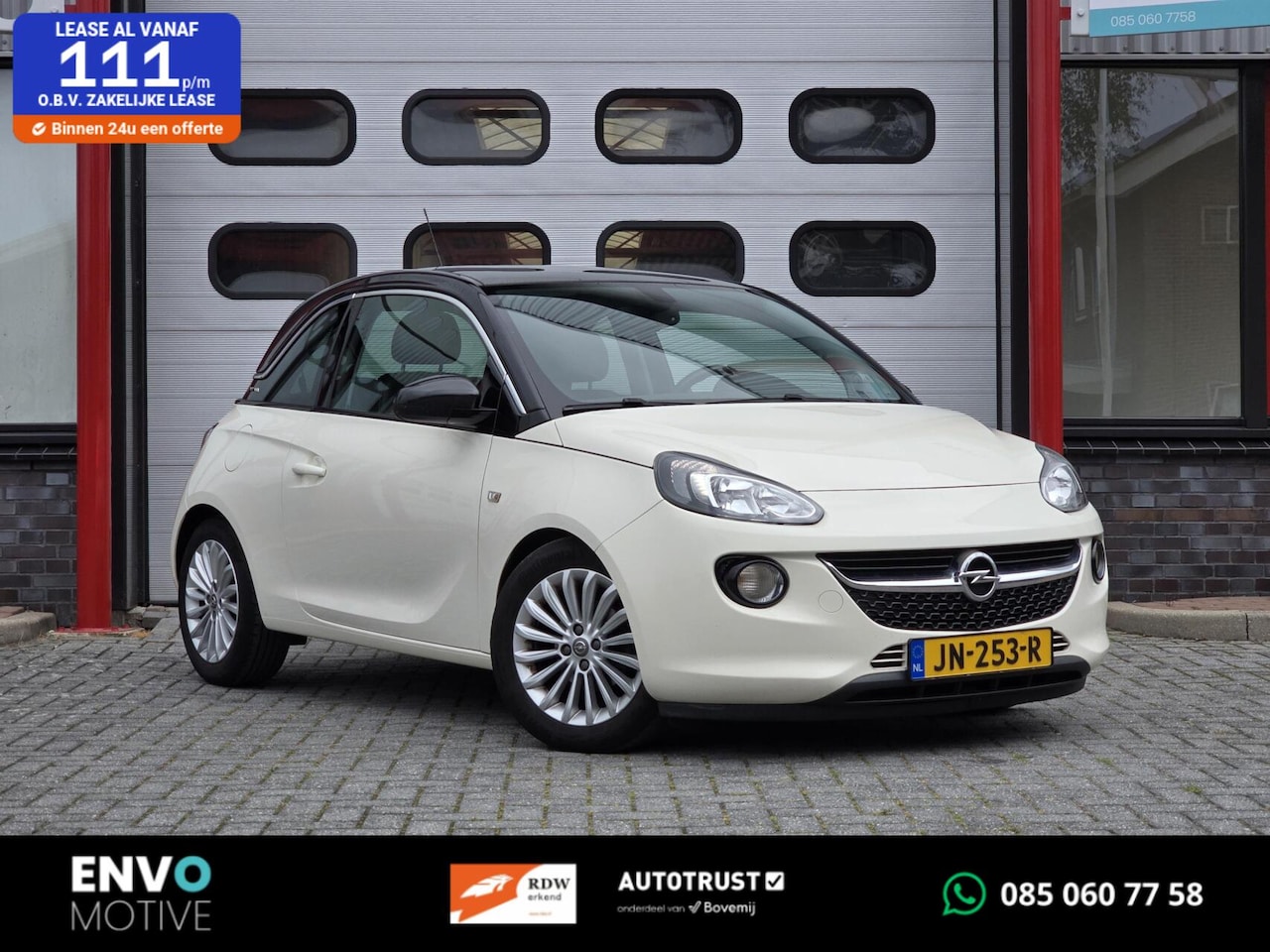 Opel ADAM - 1.0 Turbo Glam Favourite Clima/Panorama/Leer/PDC - AutoWereld.nl