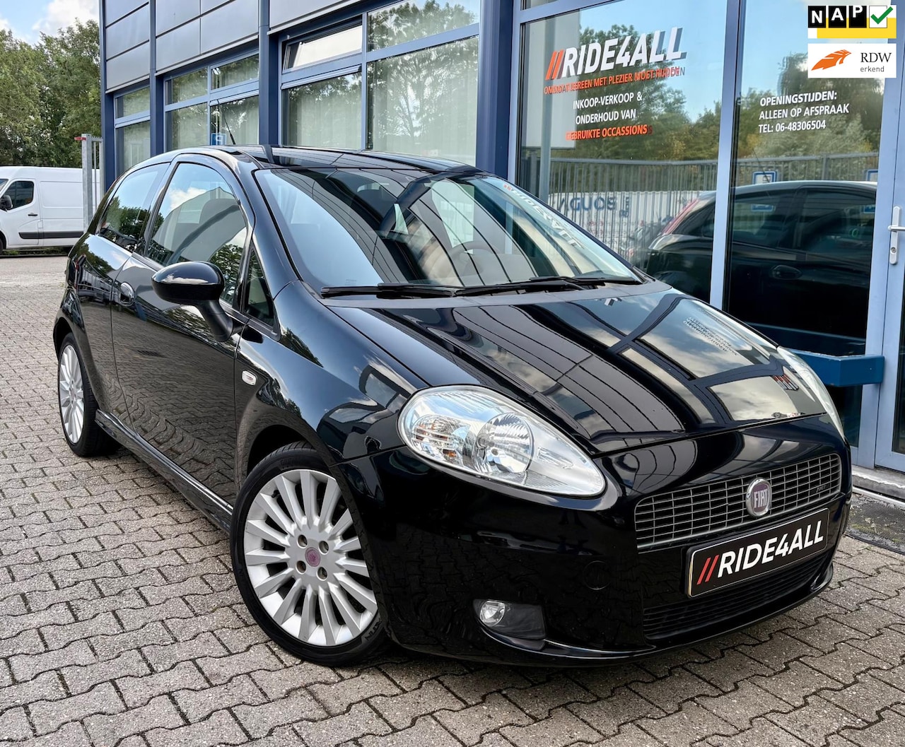 Fiat Grande Punto - 1.4-16V Turbo/CRUISE/AIRCO/APK!! - AutoWereld.nl