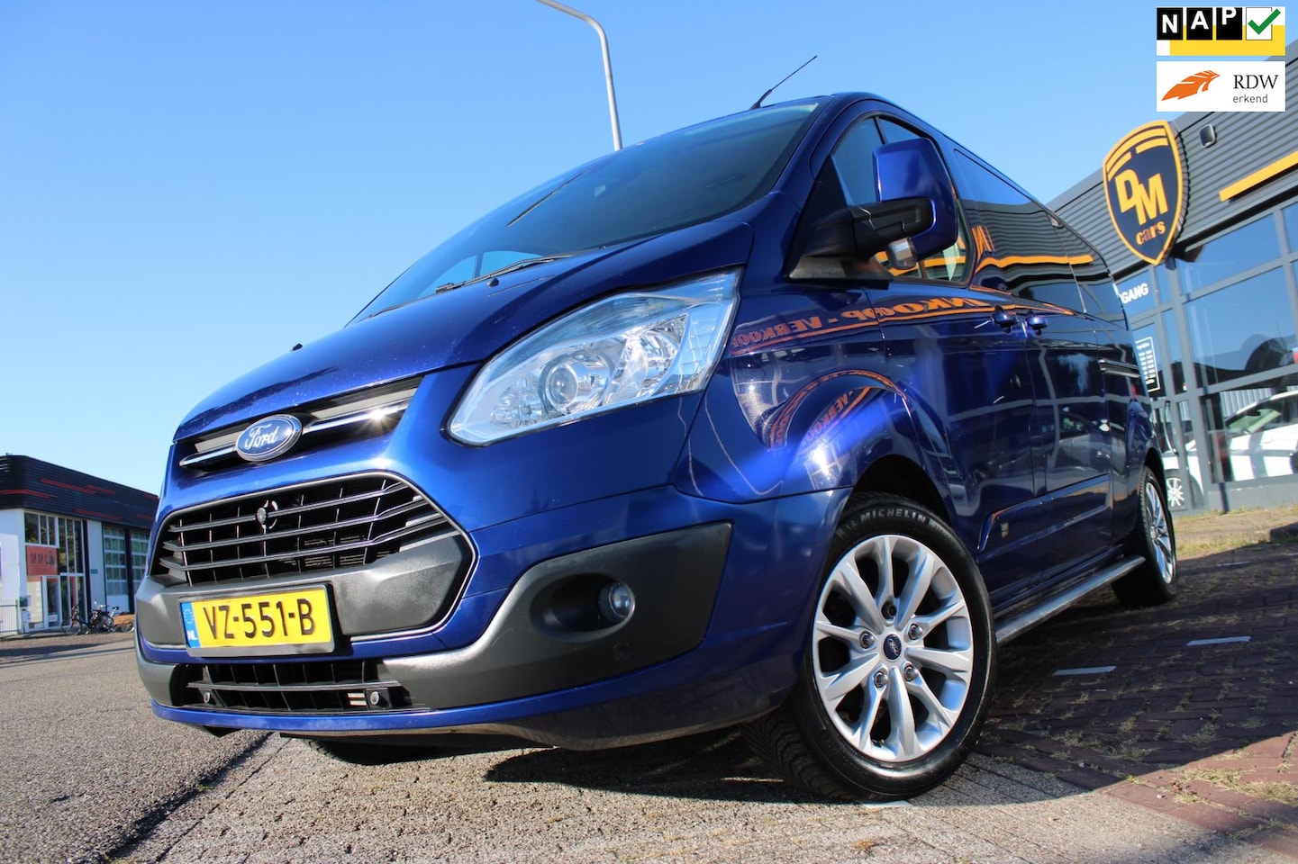 Ford Transit Custom - 2.2 TDCI DC L2 DUB.SCHUIFDEUR.LEER CAMERA - AutoWereld.nl