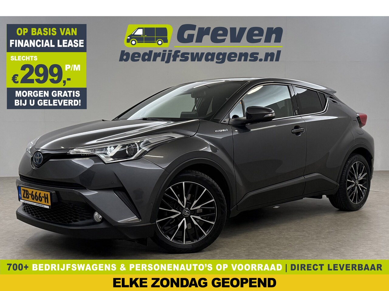 Toyota C-HR - 1.8 Hybrid 148PK LED Camera Navigatie Clima Cruise Parkeersensoren 18"LMV - AutoWereld.nl