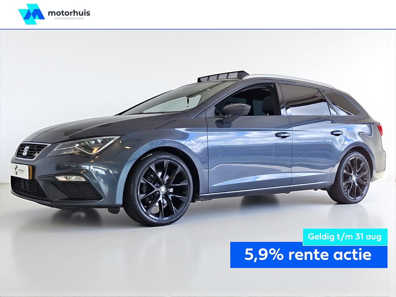 SEAT Leon Sportstourer - 1.5 TSI 150PK FR Automaat LED PANO CAMERA BEATS AUDIO VIRTUAL - AutoWereld.nl