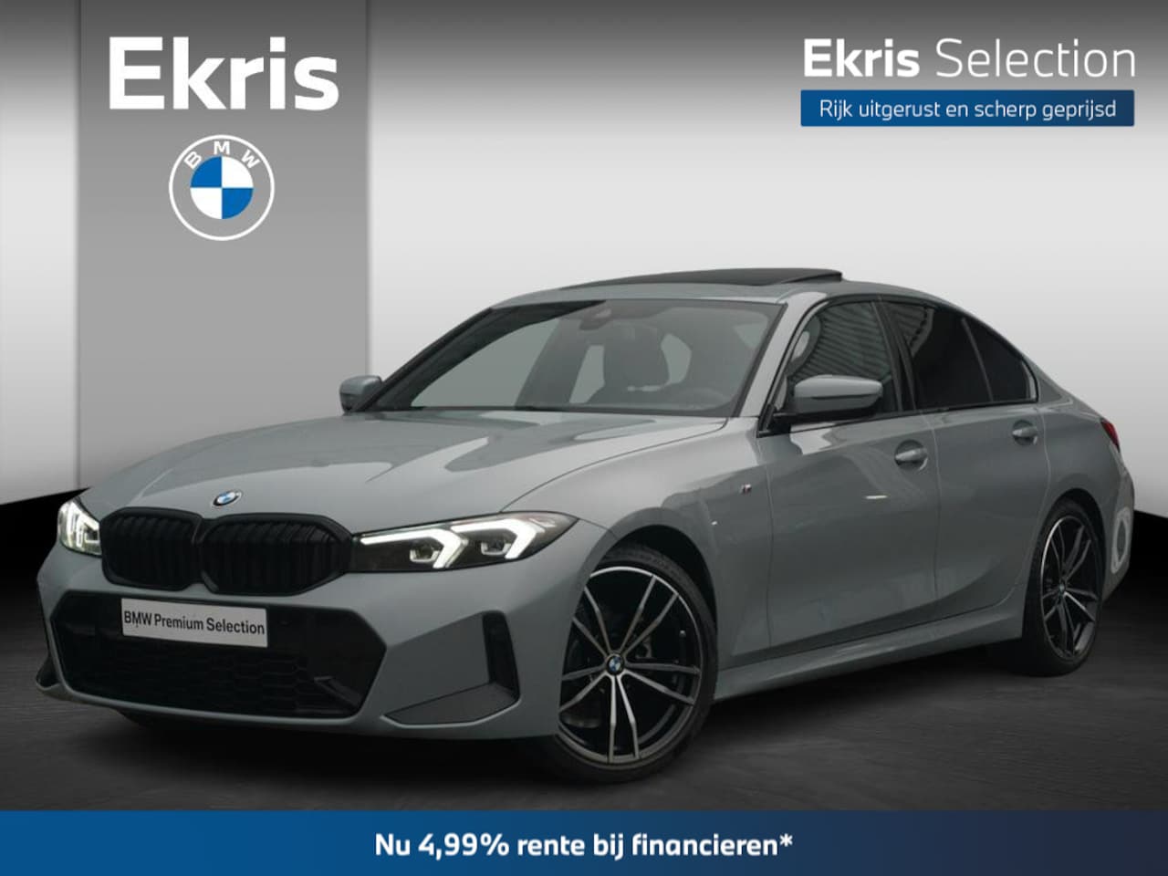 BMW 3-serie - Sedan 318i M sport / Trekhaak / Schuif- Kanteldak / Hifi | Ekris Selection - AutoWereld.nl