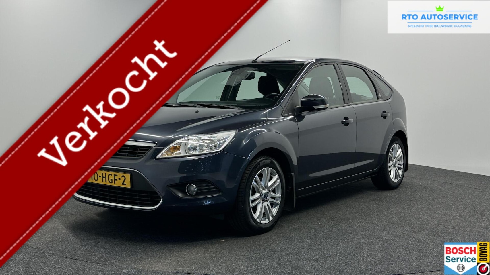 Ford Focus - 1.8 Ghia Flexi Fuel LM CRUISE NAVIGATIE TREKHAAK 5 DEURS. - AutoWereld.nl