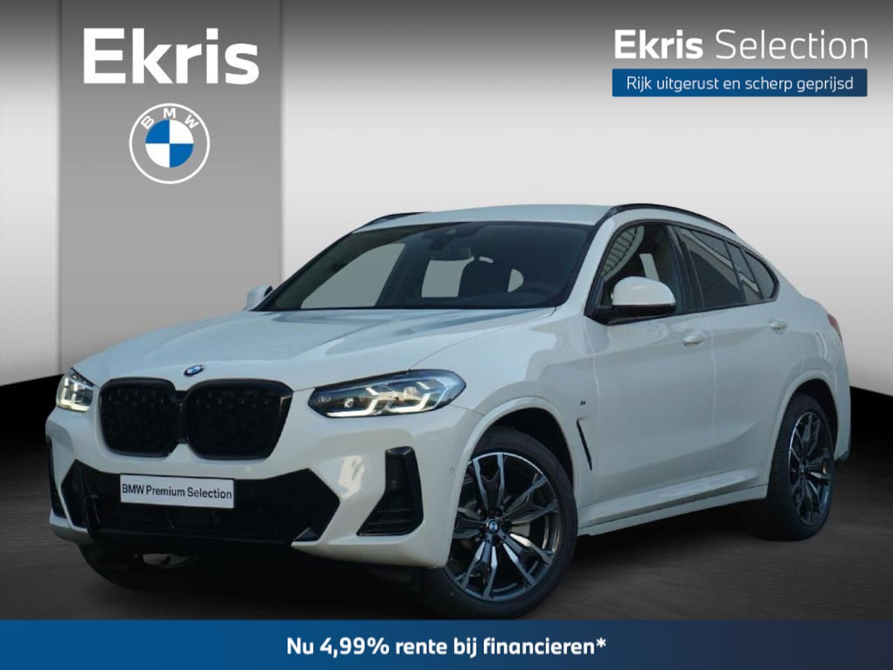 BMW X4 - xDrive20i High Executive M Sport / Trekhaak  / Head-Up / Comfort Acces | Ekris Selection - AutoWereld.nl