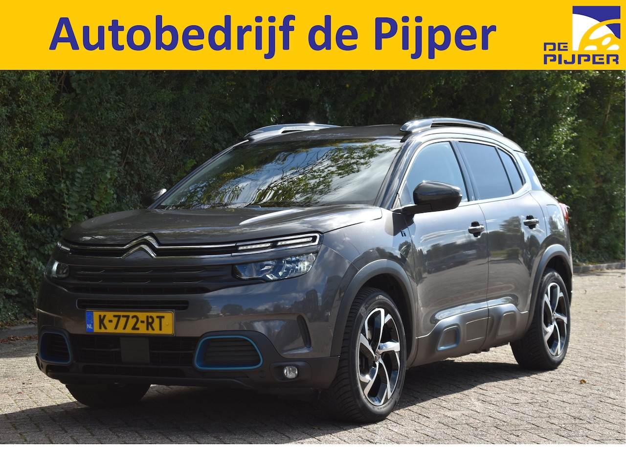 Citroën C5 Aircross - 1.6 Plug-in Hybrid 225 Feel, LEDER, BOEKJES,NAP EN ONDERHOUDSHISTORIE - AutoWereld.nl