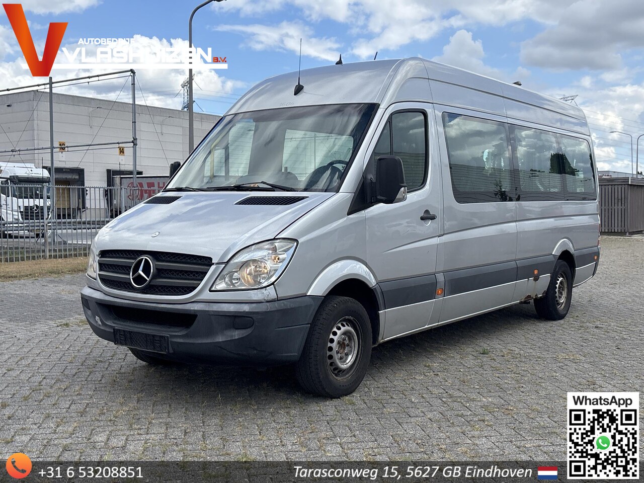Mercedes-Benz Sprinter - 311 2.2 CDI 432 HD | € 5.950,- NETTO! | 9 Persoons | Rolstoel Oprijplaat | Airco | APK 06- - AutoWereld.nl