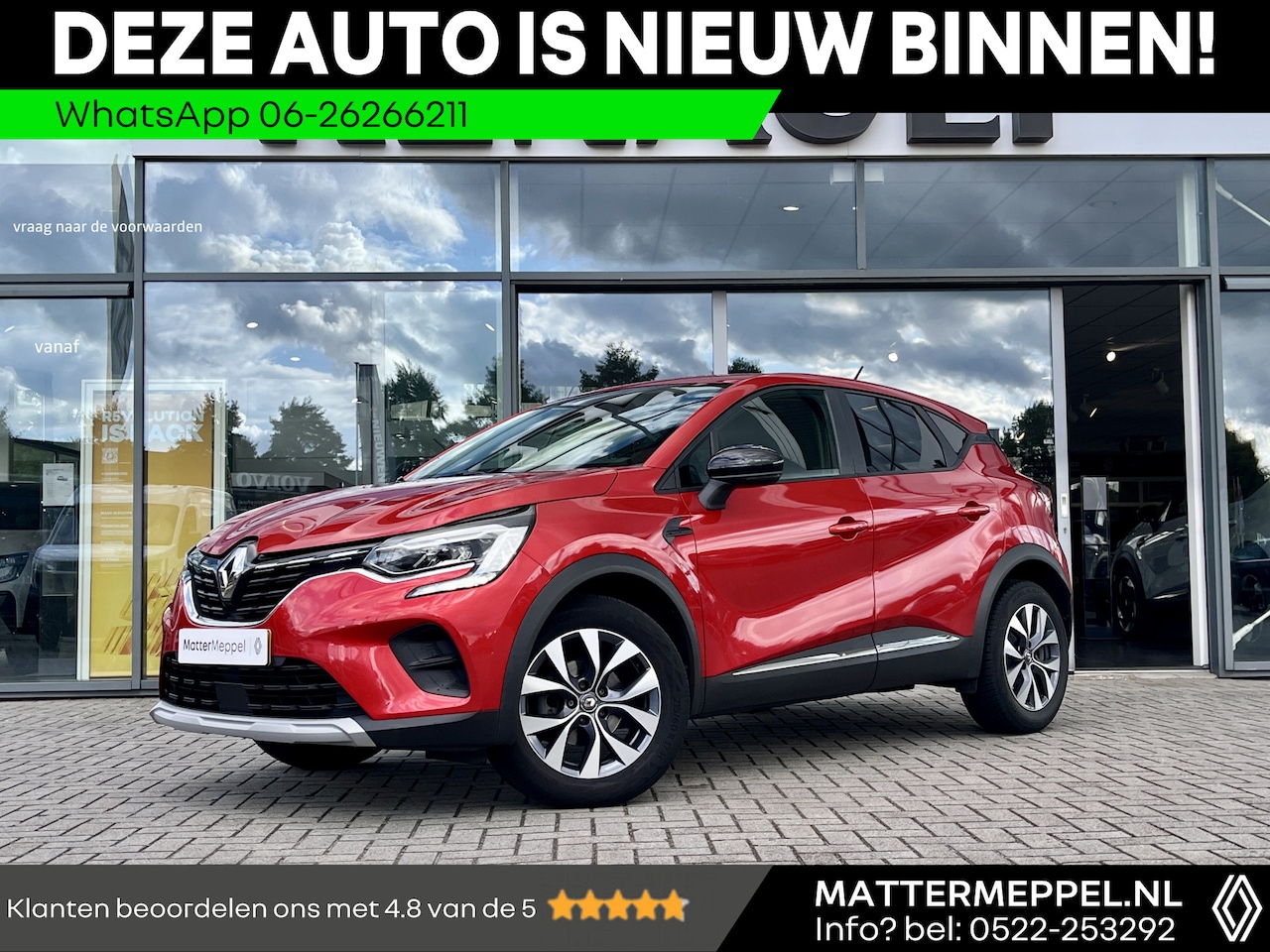 Renault Captur - 1.0 TCe 100 Business Zen | Parkeersensoren | Navigatie | Climate Control | Stoelverwarming - AutoWereld.nl