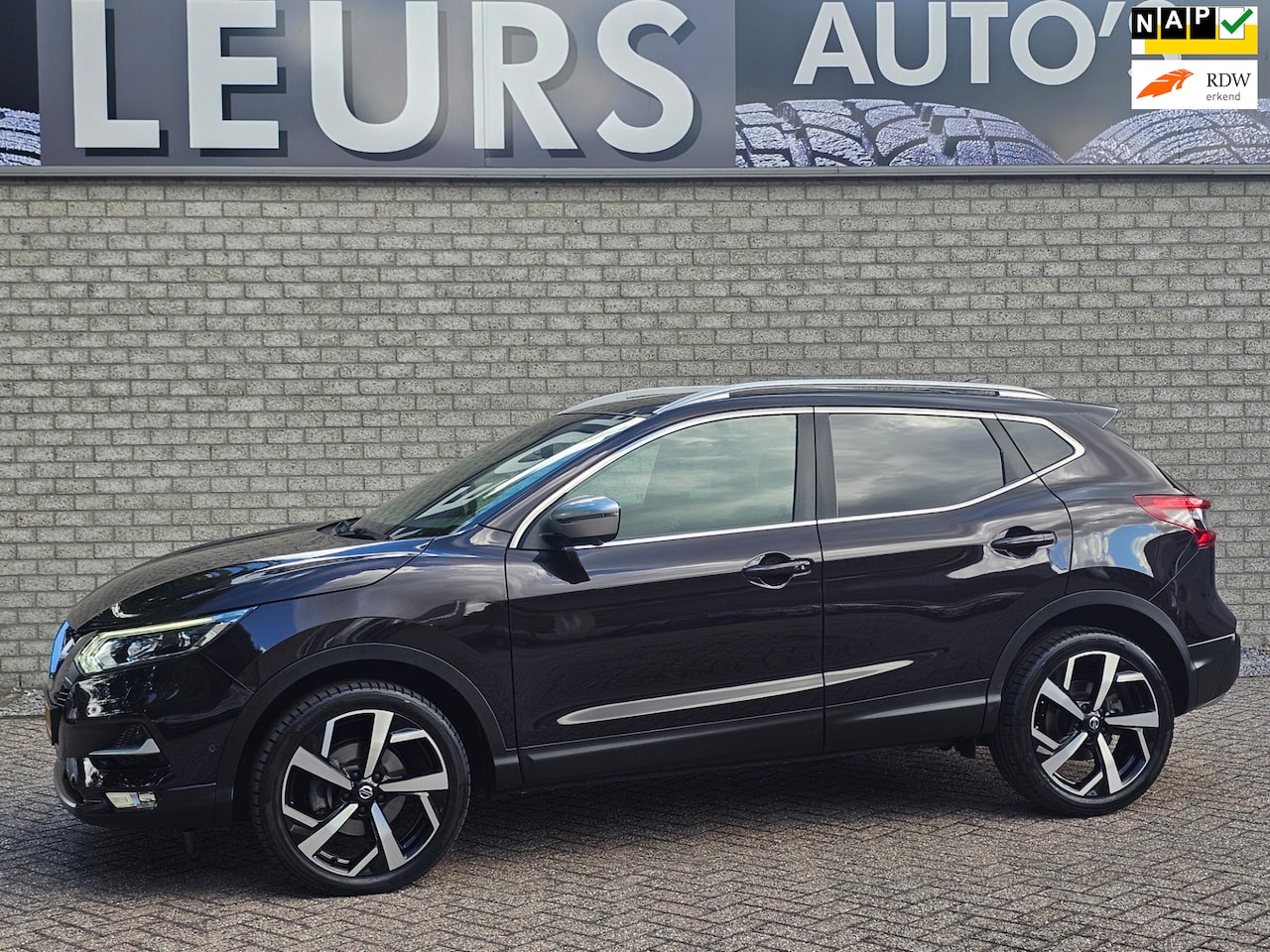 Nissan Qashqai - 1.2 Tekna Leer/Pano-dak/Camera - AutoWereld.nl