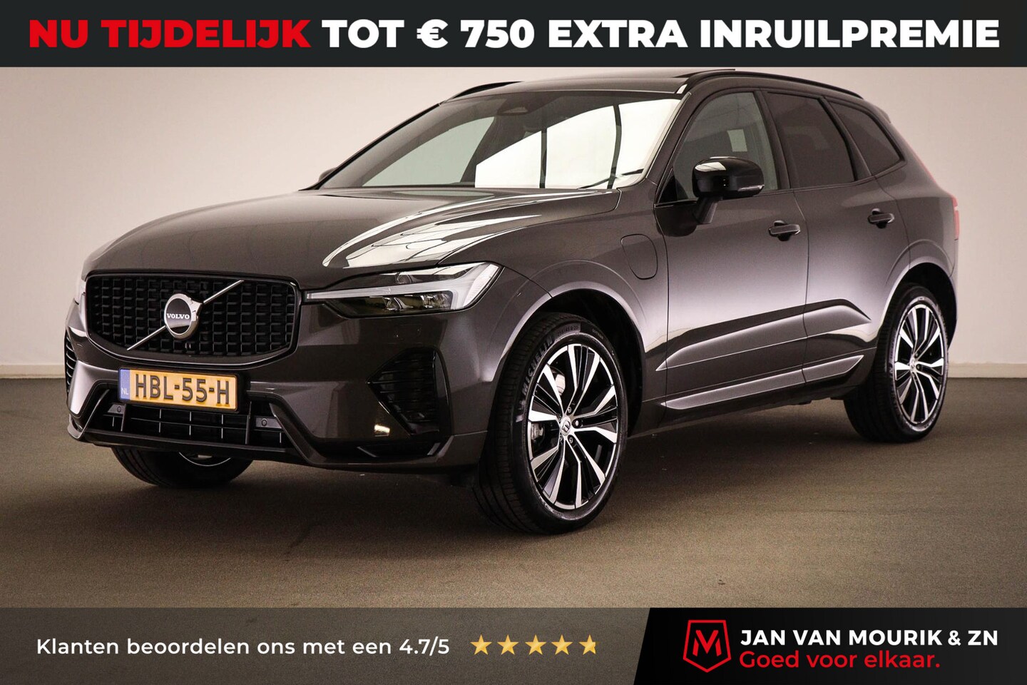 Volvo XC60 - 2.0 T6 Plug-in hybrid AWD Ultimate Dark | PANORAMADAK | LED | DAB | APPLE | CAMERA | 20" - AutoWereld.nl