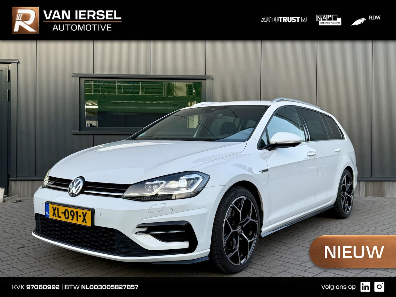 Volkswagen Golf Variant - 1.5 TSI Highline Business R 150 PK DSG | 1 jaar garantie | Dealer onderhouden | Nieuwstaat - AutoWereld.nl