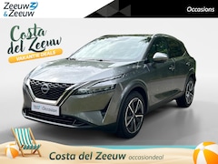 Nissan Qashqai - 1.3 MHEV Xtronic Tekna Met Trekhaak 1800kg , auto staat op allseason banden , panoramadak