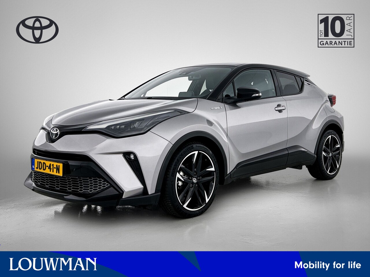 Toyota C-HR - 1.8 Hybrid GR-Sport | LED V+A | Dodehoek assistent | Stoelverwarming | - AutoWereld.nl