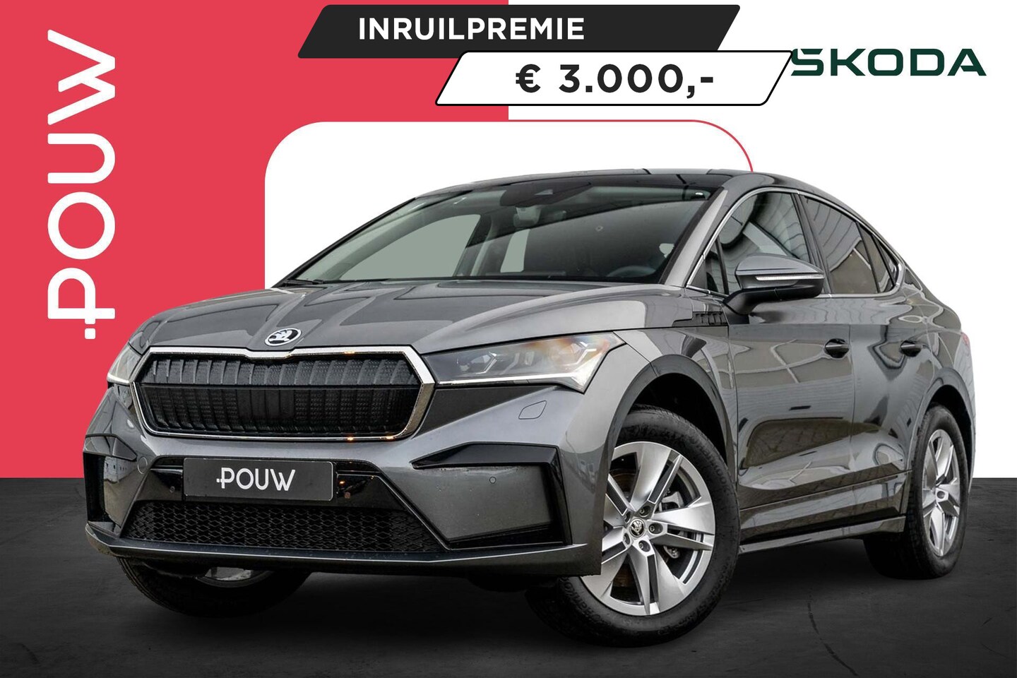 Skoda Enyaq Coupé iV - 85 286pk Business Edition | LMV 19'' | Trekhaak Uitklapbaar | Cruise Control Adaptief - AutoWereld.nl