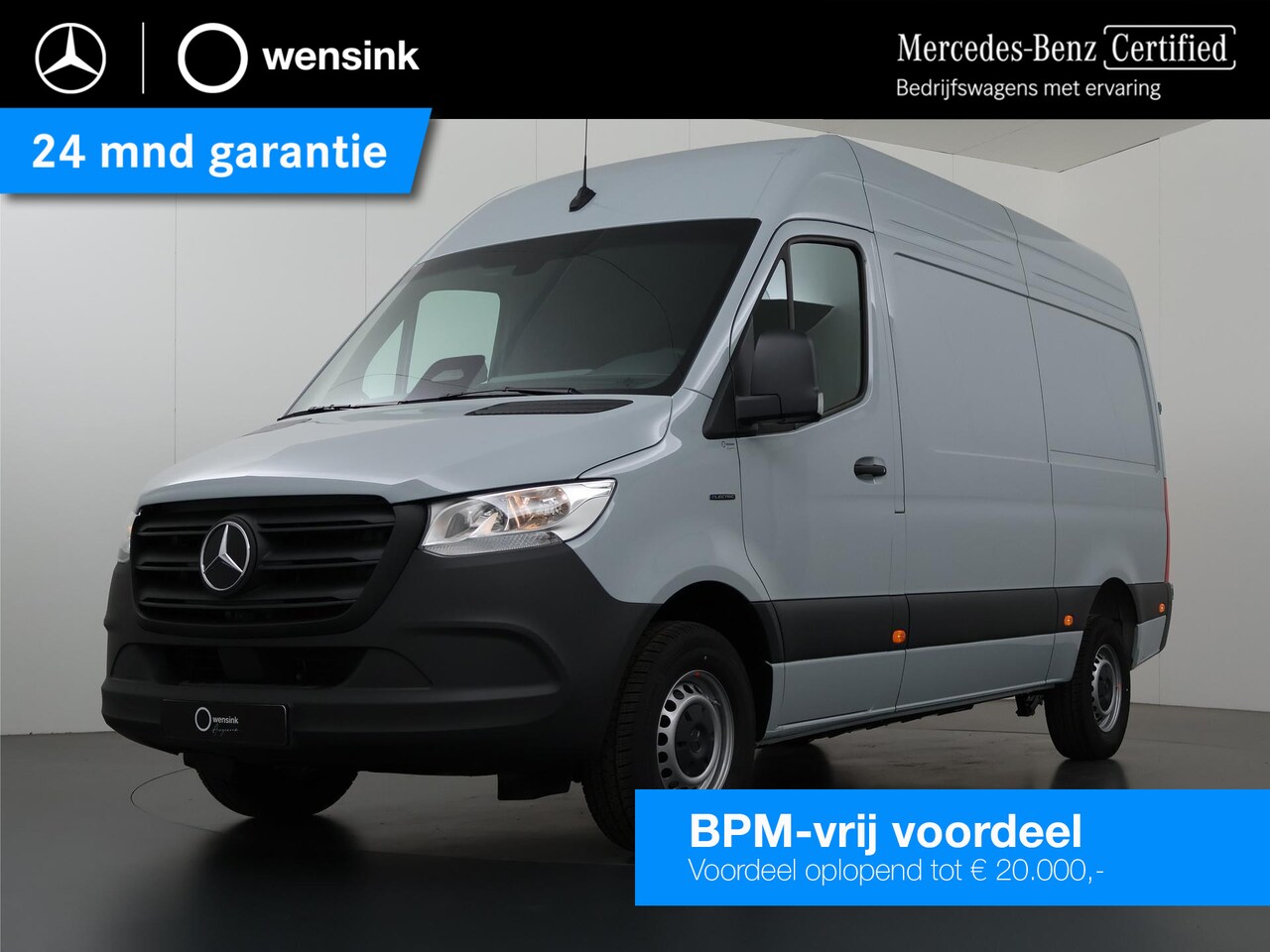 Mercedes-Benz eSprinter - 314 L2H2 Pro 81kWh | Trekhaak | Stoelverwarming | 3-zits | Climate Control | Achteruitrijc - AutoWereld.nl