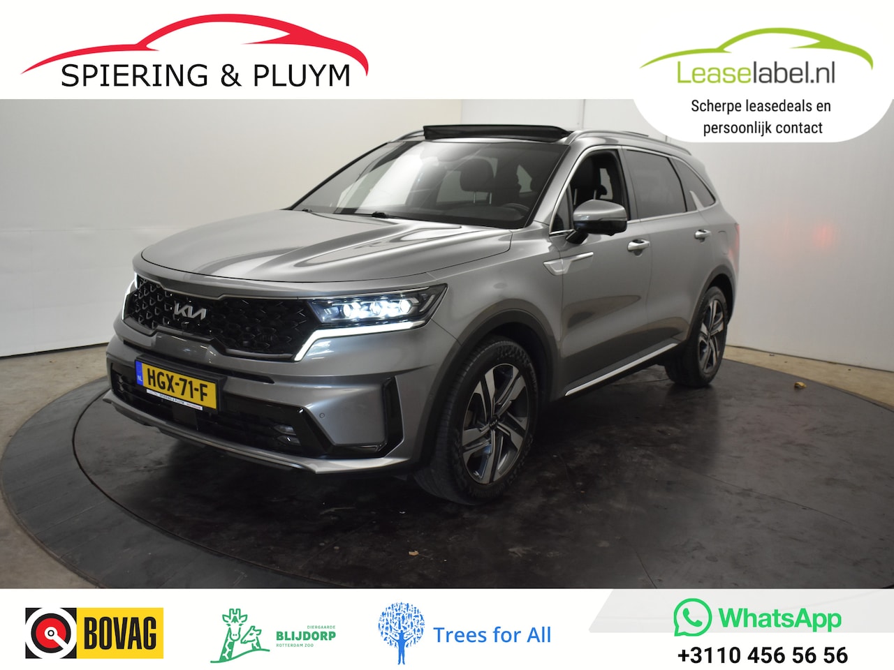 Kia Sorento - 1.6 T-GDI Plug-in Hybrid 4WD ExecutiveLine | Pano | Leder | CarPlay - AutoWereld.nl