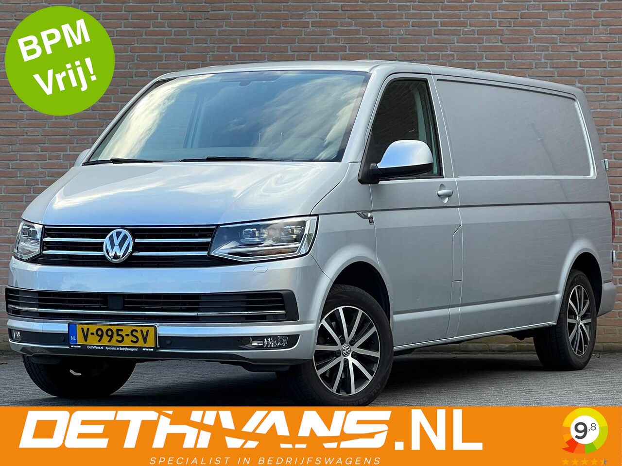 Volkswagen Transporter - 2.0TDI 150PK L2H1 Carplay / Cruisecontrol / Euro6 - AutoWereld.nl