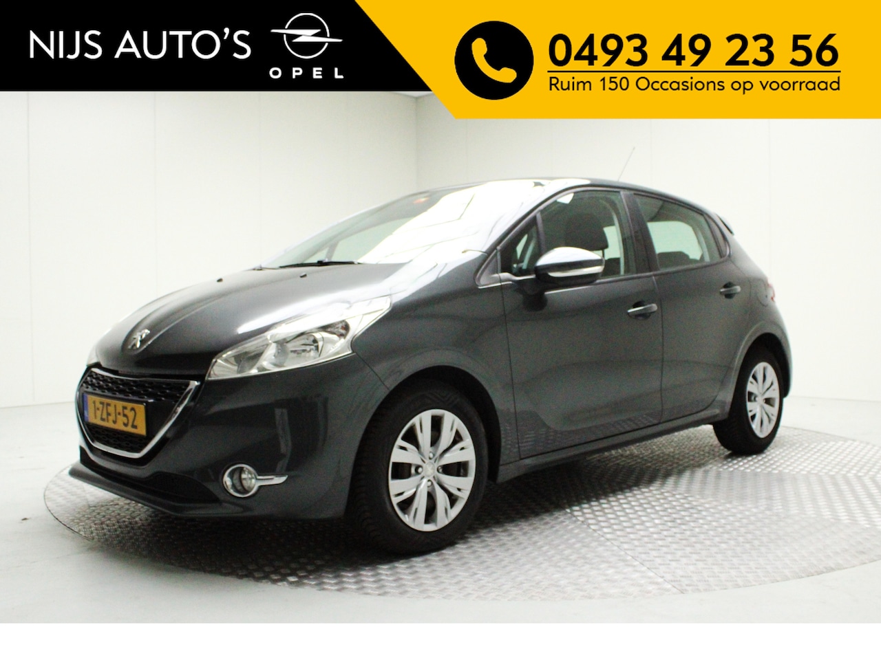 Peugeot 208 - 1.6 e-HDi Blue Lease | Airco / Bluetooth / Navi Full Map / Cruise - AutoWereld.nl