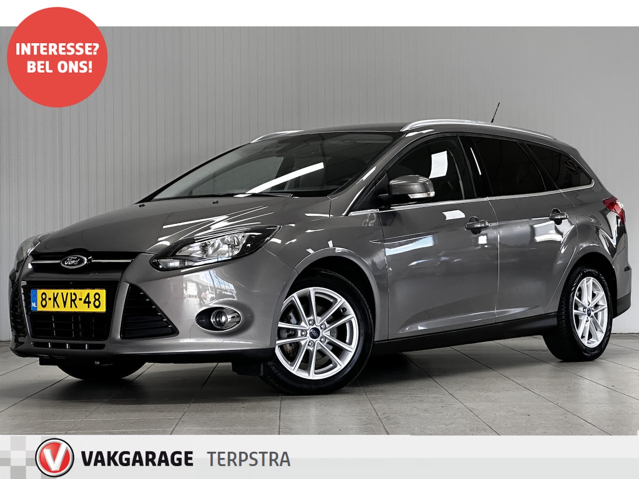 Ford Focus Wagon - 1.0 EcoBoost Titanium /Voorruitverw. /Keyless Go /Navi /Climat /Cruise /Elek. pakket /Blue - AutoWereld.nl