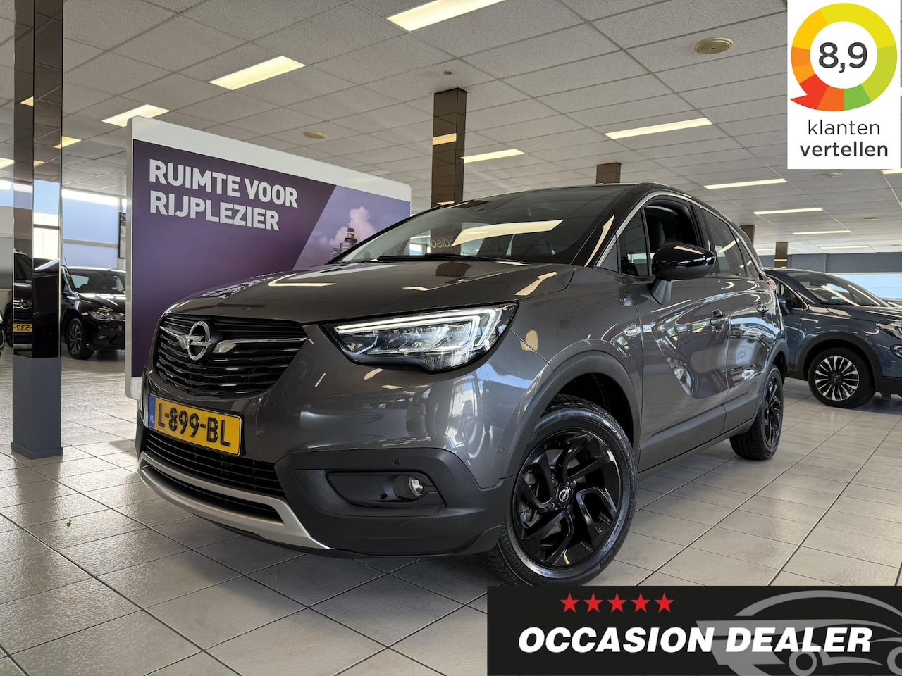 Opel Crossland X - 1.2 Turbo Innovation A/T *KEYL*NAVI*TREKHAAK*LED* - AutoWereld.nl
