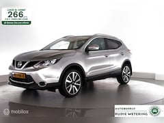 Nissan Qashqai - 1.2 116PK Automaat Tekna pano|leer|stoelverw.|nav|dab|lmv19