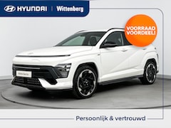 Hyundai Kona Electric - N Line 65.4 kWh | 19" Lm-wielen | Stoel + stuurverwarming | 360 Camera | Leer-alcantara |