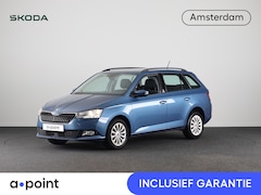 Skoda Fabia Combi - 1.0 TSI Ambition 95pk | Trekhaak | Climatronic | Navigatie via App | Parkeersensoren achte