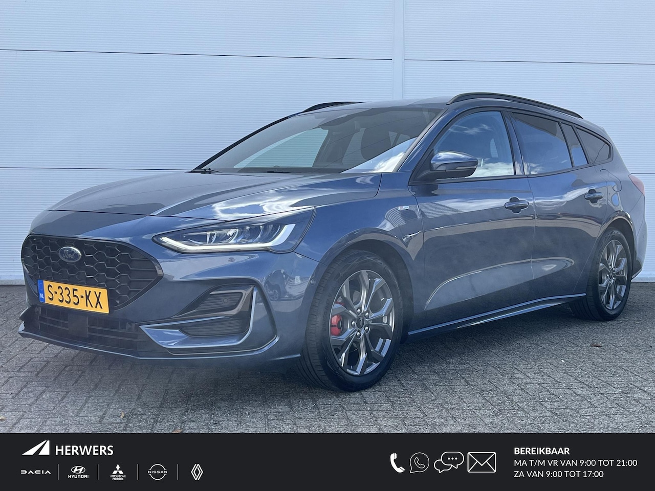 Ford Focus Wagon - 1.0 EcoBoost Hybrid ST Line Style /Winter Package (€ 500)/ Apple Carplay/Android Auto/ cru - AutoWereld.nl