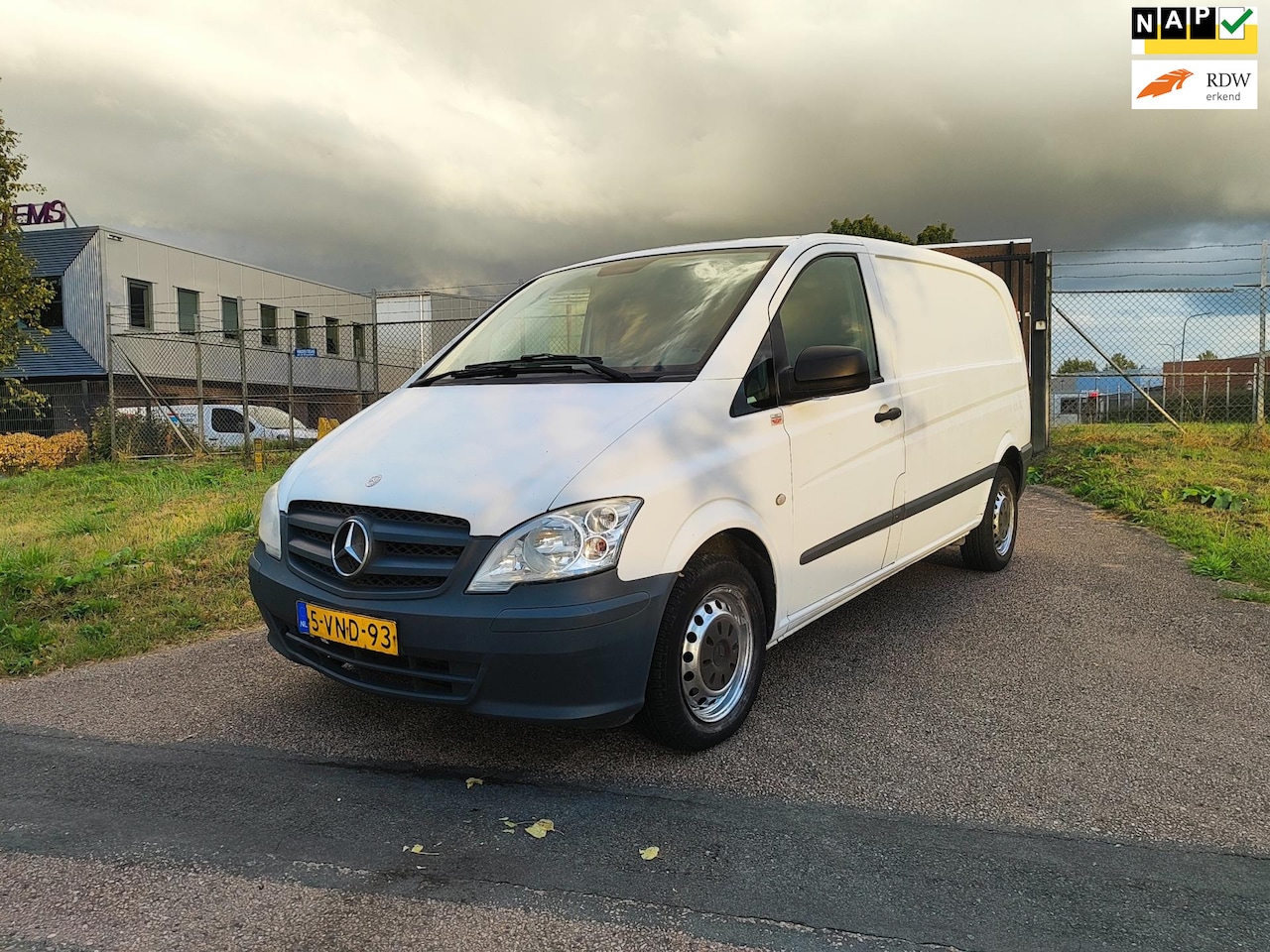 Mercedes-Benz Vito - 110 CDI 320 Functional Standaard Airco! Apk! Nap!!! - AutoWereld.nl