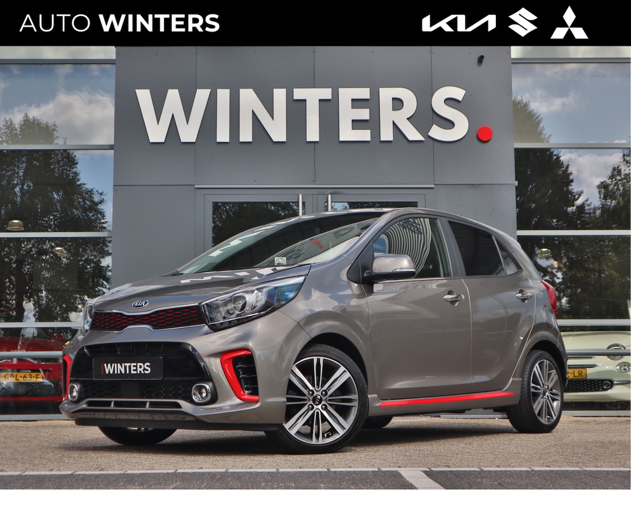 Kia Picanto - 1.0 T-GDi GT-Line 5p | Camera | Navigatie | ECC-Airco | Keyless | Stoelverwarming | Tot 10 - AutoWereld.nl