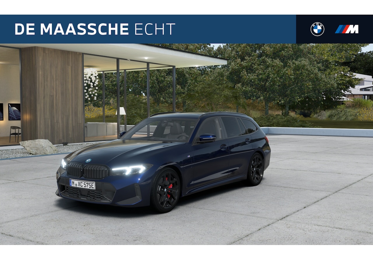 BMW 3-serie Touring - 330e High Executive M Sport Automaat / Panoramadak / Trekhaak / Active Cruise Control / Ad - AutoWereld.nl