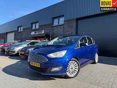 Ford C-Max - 1.0 Titanium | 1E EIGENAAR | 12MND GARANTIE | LAGE KM | NL AUTO | LEDER | NAVI | CRUISE |