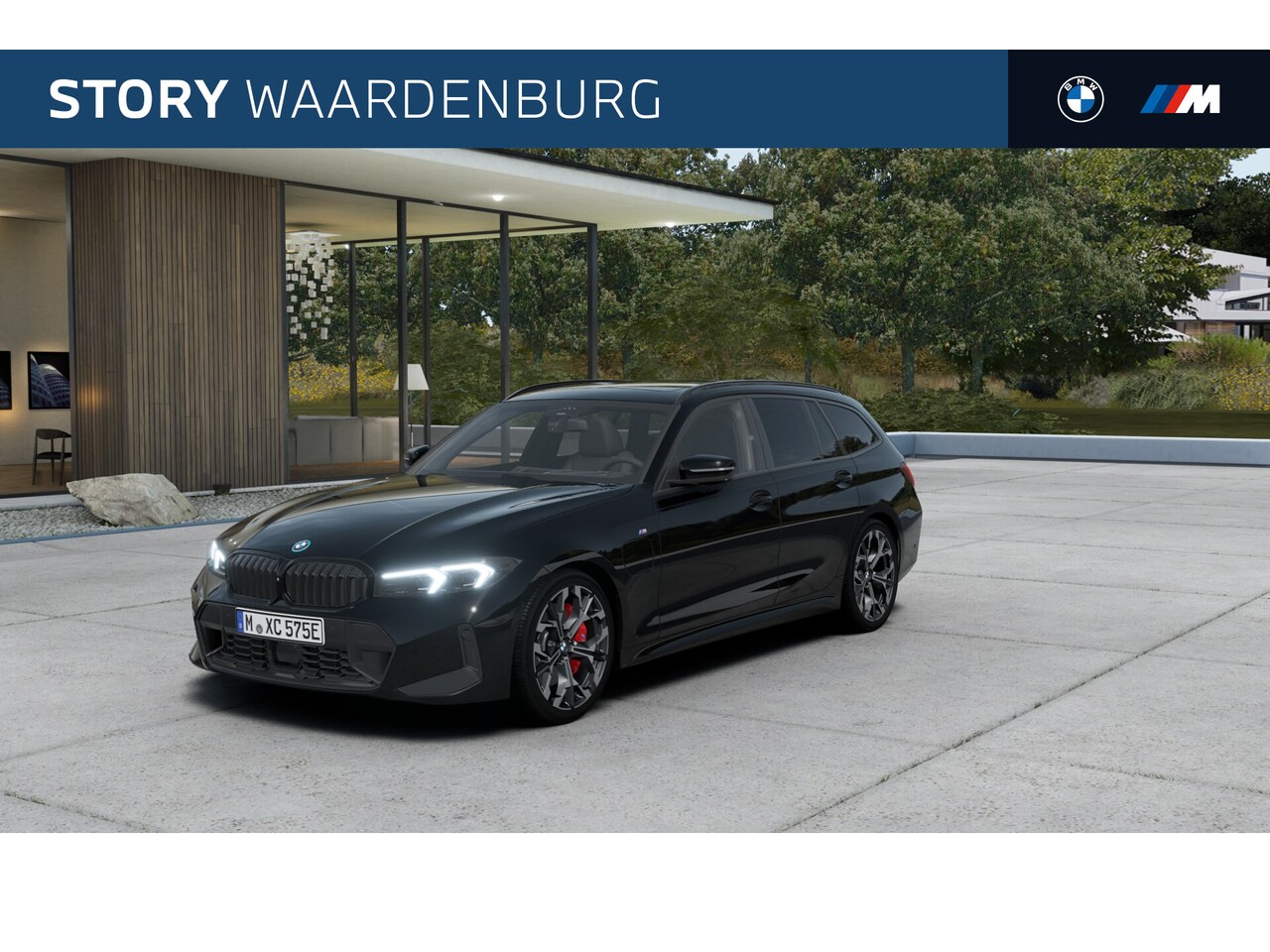 BMW 3-serie Touring - 330e High Executive M Sport Automaat / Panoramadak / Trekhaak / Sportstoelen / Adaptieve L - AutoWereld.nl