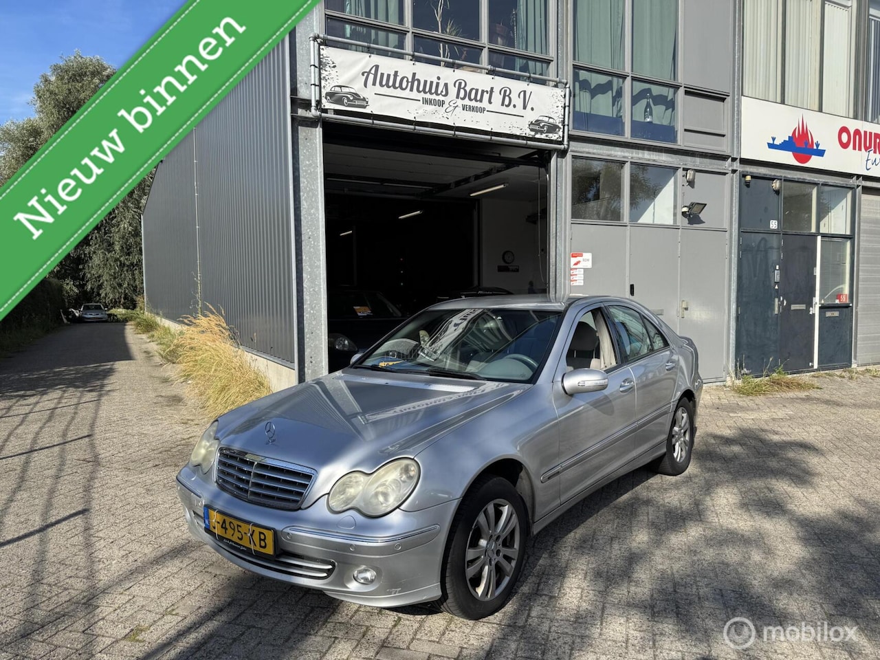 Mercedes-Benz C-klasse - 200 K. Elegance Automaat! Nieuwe APK! NAP Rapport! - AutoWereld.nl
