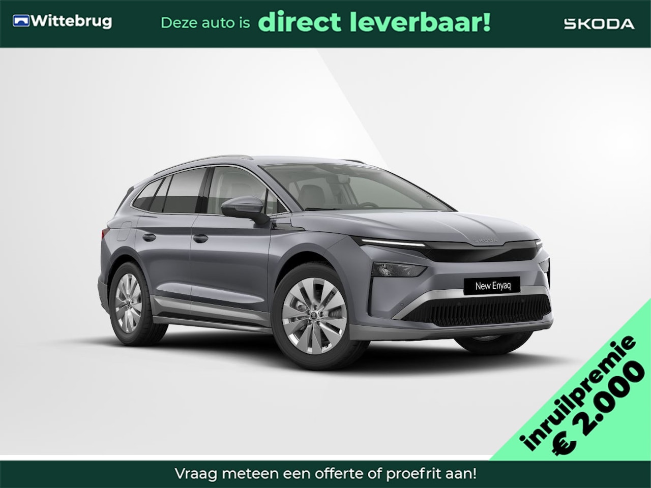 Skoda Enyaq iV - 85 Selection / Clever pack / Trekhaak / €2000 inruilpremie - AutoWereld.nl