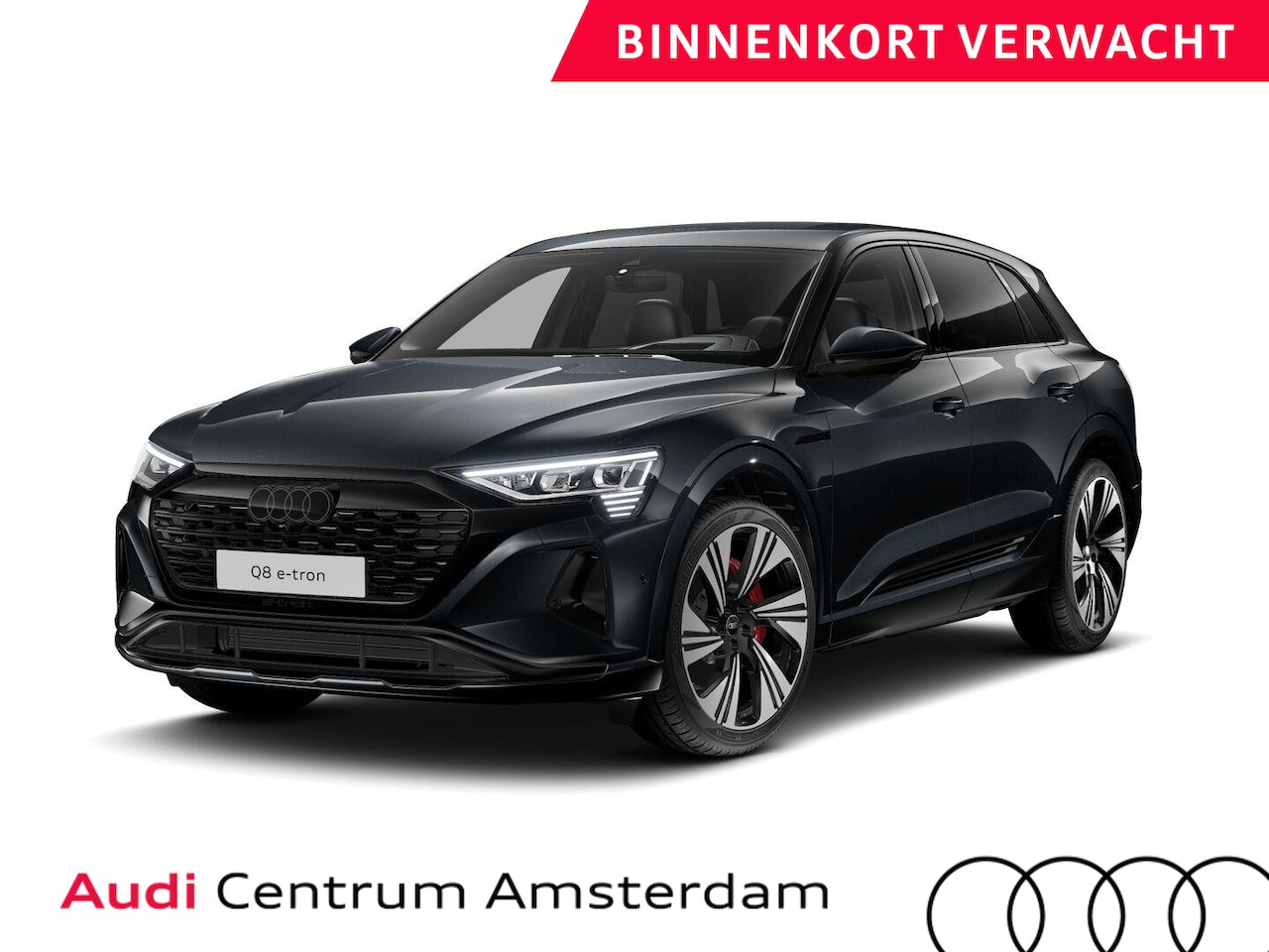 Audi Q8 e-tron - 50 quattro Edition 95 kWh 340pk | Komt eind september binnen | Panoramadak S-line interieu - AutoWereld.nl