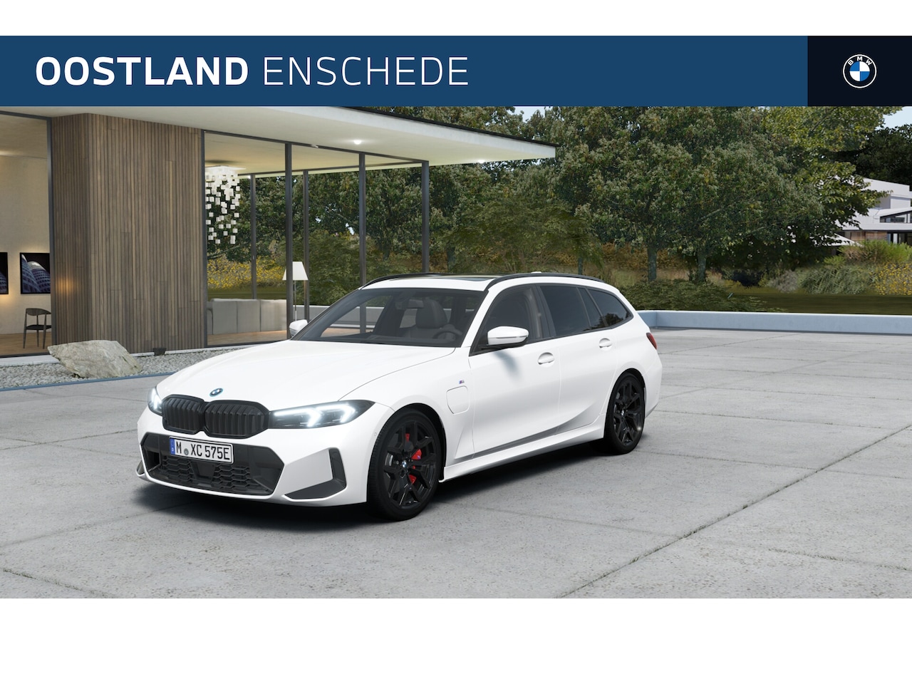 BMW 3-serie Touring - 330e M Sport Automaat / Panoramadak / Sportstoelen / Achteruitrijcamera / Active Cruise Co - AutoWereld.nl