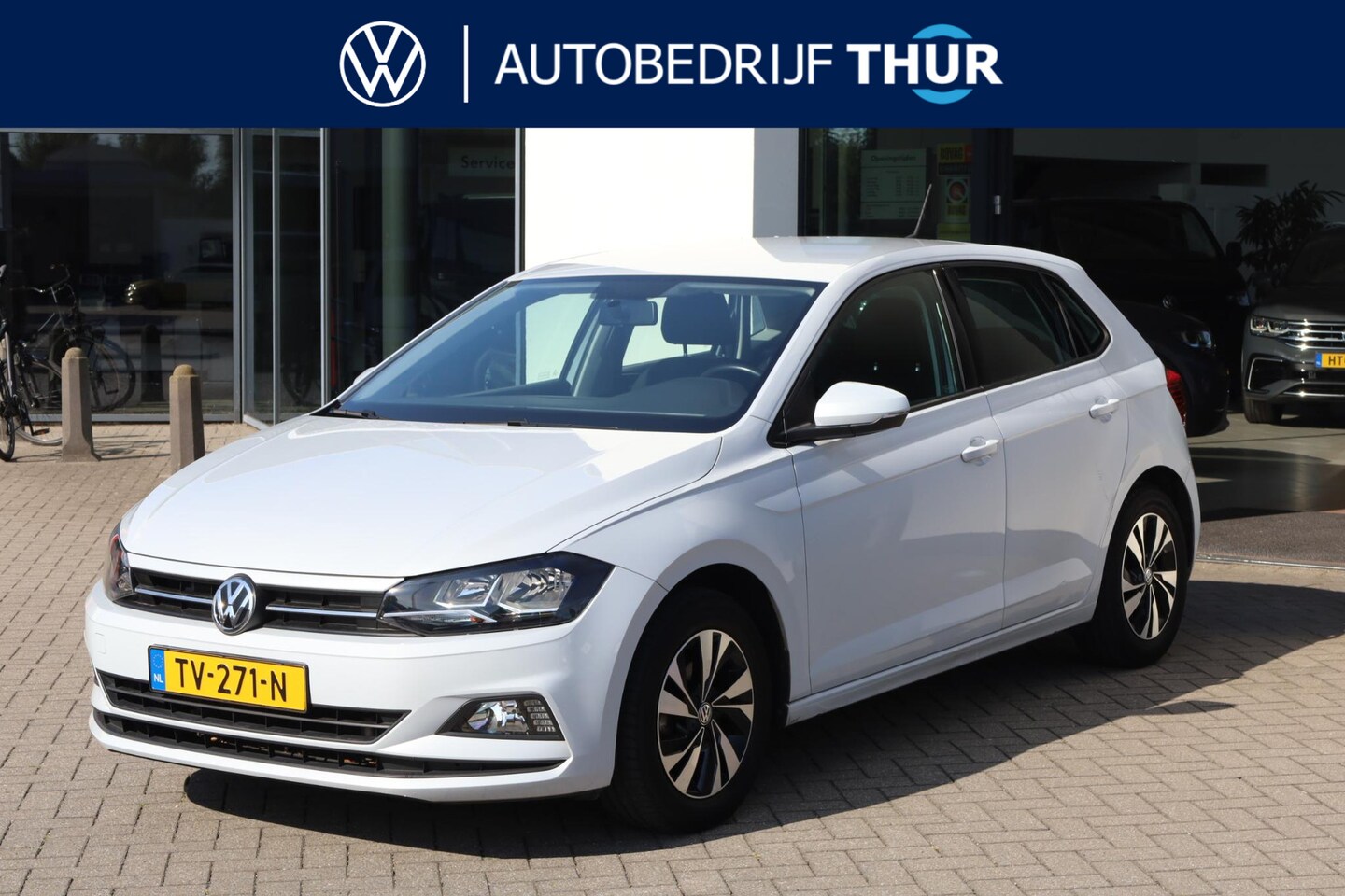 Volkswagen Polo - 1.0 TSI Comfortline Business Navigatie 15" LMV achteruitrijcamera ACC NL auto 1e eigenaar - AutoWereld.nl