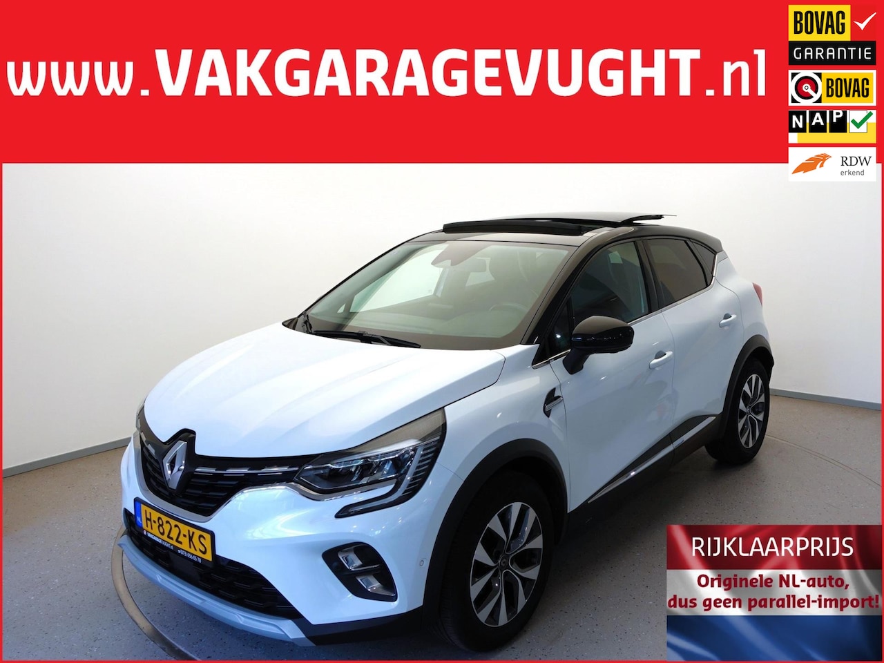 Renault Captur - 1.3i-16V TCe 131pk AUTOMAAT 54dkm! Intens Open Air Plus - AutoWereld.nl